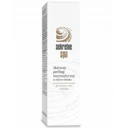 Aktywny peeling enzymatyczny ze śluzem ślimaka do twarzy,szyi i dekoltu - SEKRETNE SPA