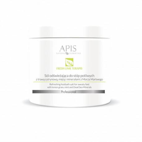 Sól odświeżająca do stóp potliwych z trawą cytrynową, miętą i minerałami z Morza Martwego  -  APIS