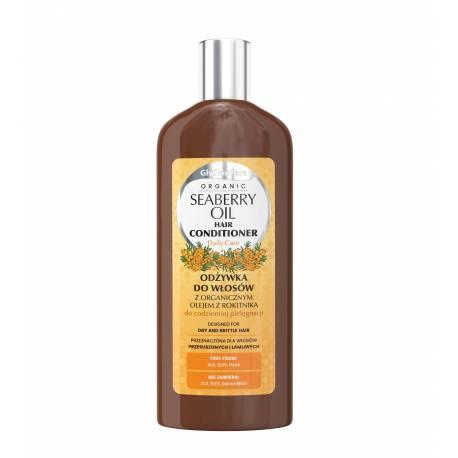 Odżywka do włosów z organicznym olejem z rokitnika  -  GlySkinCare