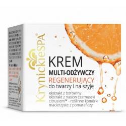 Krem multi-odżywczy regenerujący do twarzy i szyi  -  KRYNICKIE SPA