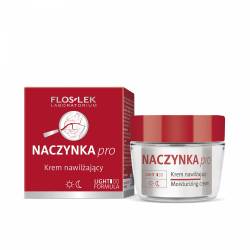 Krem do twarzy nawilżający dla cery wrażliwej i naczynkowej z arniką na dzień i na noc -  FLOSLEK