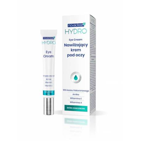Nawilżający krem pod oczy z kwasem hialuronowym  NOVACLEAR HYDRO