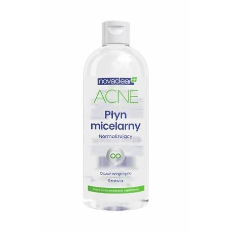 Płyn micelarny normalizujący - skóra tłusta, mieszana, trądzikowa - NOVACLEAR ACNE