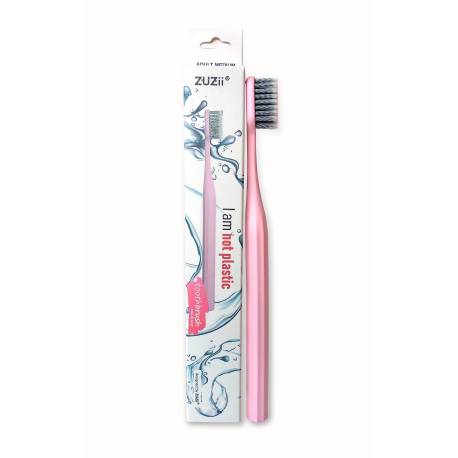 Szczoteczka do zębów Im not plastic PINK - ZUZii
