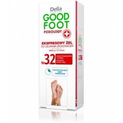 Ekspresowy żel do usuwania zrogowaceń GOOD FOOT PODOLOGY - DELIA COSMETICS