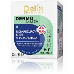 Normalizujący krem wygładzający Dermo System - DELIA COSMETICS