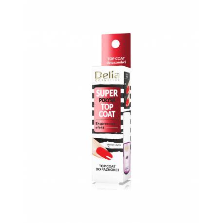 Top coat SUPER POŁYSK - DELIA COSMETICS