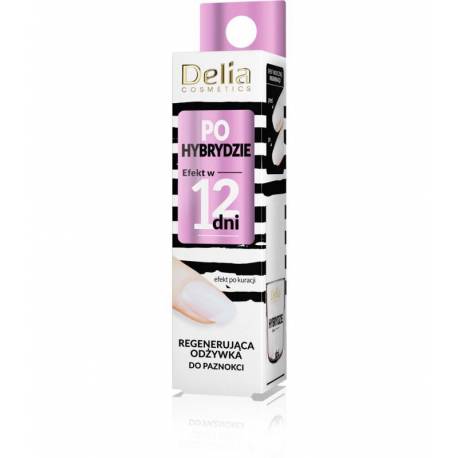 Odżywka do paznokci PO HYBRYDZIE, efekt w 12 dni - DELIA COSMETICS