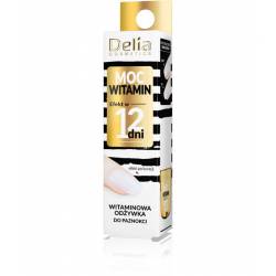 Odżywka do paznokci MOC WITAMIN, efekt w 12 dni - DELIA COSMETICS