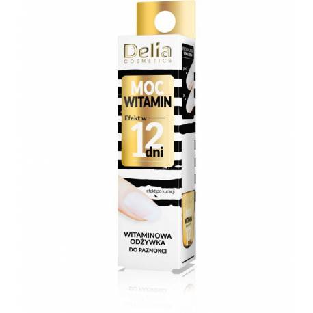 Odżywka do paznokci MOC WITAMIN, efekt w 12 dni - DELIA COSMETICS