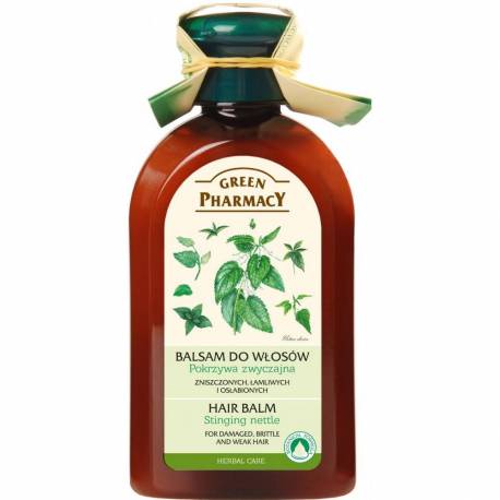 Balsam do włosów zniszczonych, łamliwych i osłabionych -Pokrzywa Zwyczajna - Green Pharmacy