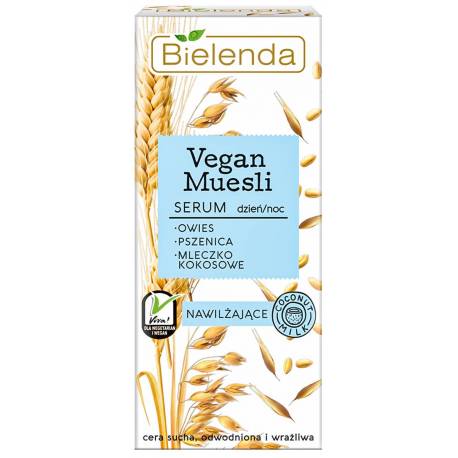 Serum nawilżające do cery suchej, odwodnionej i wrażliwej na dzień i na noc - BIELENDA