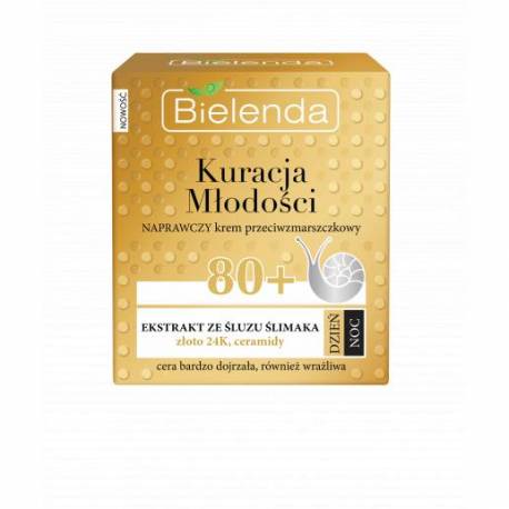 Rewitalizujący krem przeciwzmarszczkowy 70+ dzień/ noc - BIELENDA