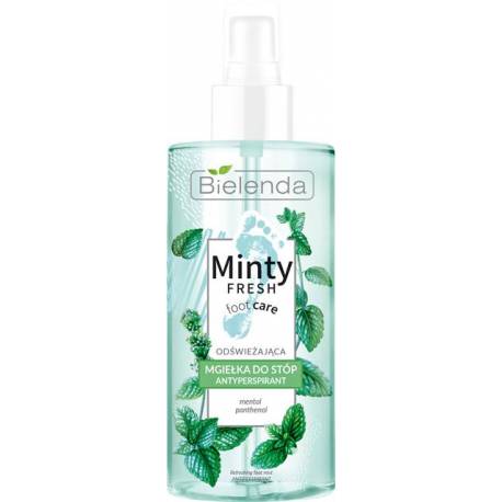 MINTY FRESH FOOT CARE Mgiełka odświeżająca antyperspirant do stóp - BIELENDA