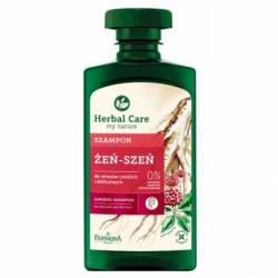 Szampon do włosów cienkich i delikatnych Żeń-Szeń - HERBAL CARE