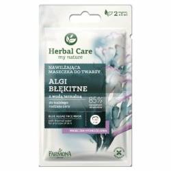 Maseczka nawilżająca ALGI BŁĘKITNE 2x5 ml - Herbal Care