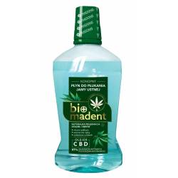 Konopny płyn do płukania ust CBD - Bio Madent