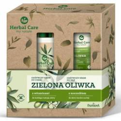 Zestaw  pielęgnacja ciała Zielona Oliwka - Herbal Care