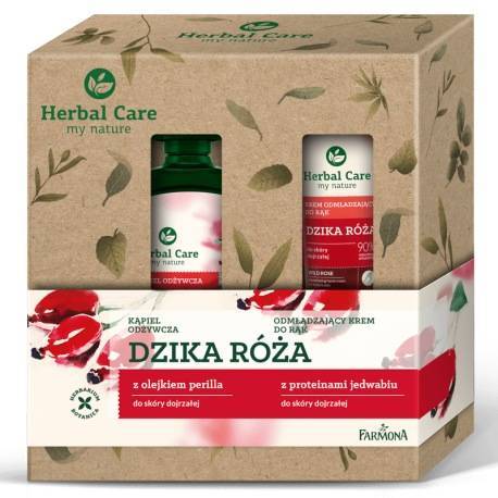 Zestaw pielęgnacja ciała Dzika Róża  - Herbal Care