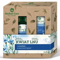 Zestaw pielęgnacja włosów Len - Herbal Care