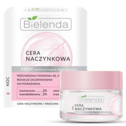 KREM na noc - wzmacniająco - regenerujący CERA NACZYNKOWA - BIELENDA