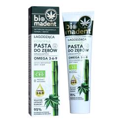 Konopna pasta zęby wrażliwe CBD  - BIOMADENT