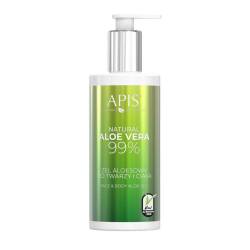 NATURAL ALOE VERA 99% żel aloesowy do twarzy i ciała - APIS