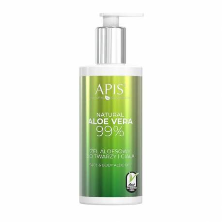 NATURAL ALOE VERA 99% żel aloesowy do twarzy i ciała - APIS