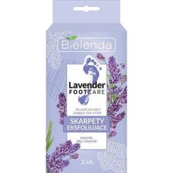 Lavender Foot Care Skarpetki Eksfolujące - BIELENDA