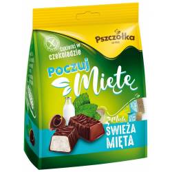 Cukierki w czekoladzie POCZUJ MIĘTĘ - PSZCZÓŁKA