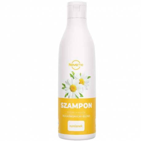 Szampon do włosów rozjaśnionych i blond rumianek - Novame