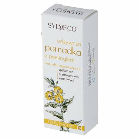 Odżywcza pomadka z peelingiem - SYLVECO