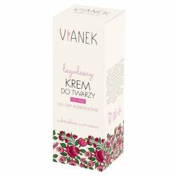 Łagodzący krem do twarzy na noc - VIANEK