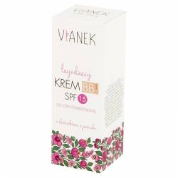 Łagodzący krem do twarzy BB SPF 15 jasny - VIANEK
