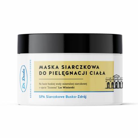 Maska siarczkowa do pielęgnacji ciała - SPA - Dr Duda