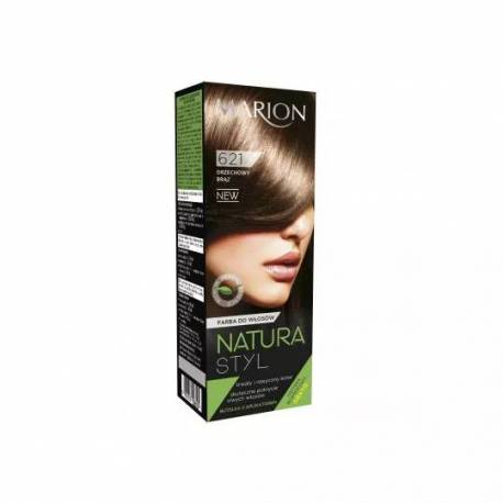 Farba do włosów NATURA STYL 610 Głęboka czerń - MARION