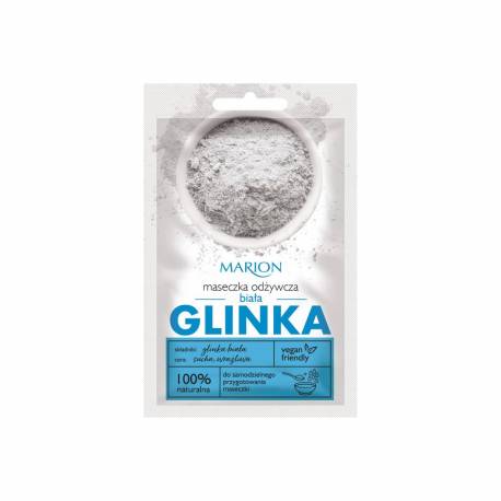 Maseczka odżywcza biała glinka Naturalne Glinki - MARION