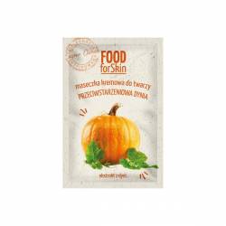 Kremowa maseczka do twarzy- przeciwstarzeniowa dynia Food for Skin - MARION