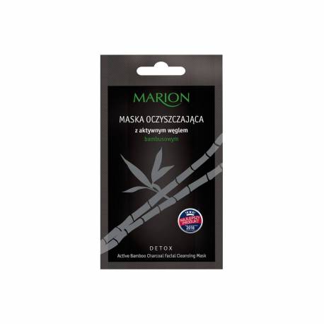 MASKA OCZYSZCZAJĄCA z aktywnym węglem Detox - MARION