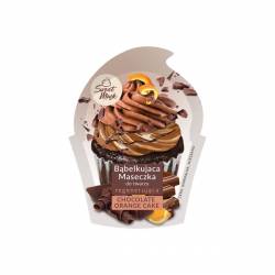 Rewitalizująca bąbelkująca maseczka do twarzy CHOCOLATE & ORANGE CAKE - MARION