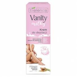 VANITY MILKY Krem do depilacji Z MLECZKIEM RYŻOWYM - BIELENDA