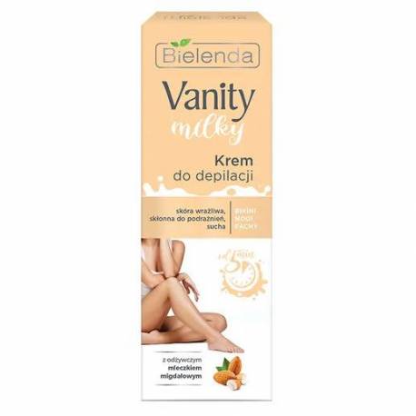 VANITY MILKY Krem do depilacji Z MLECZKIEM RYŻOWYM - BIELENDA