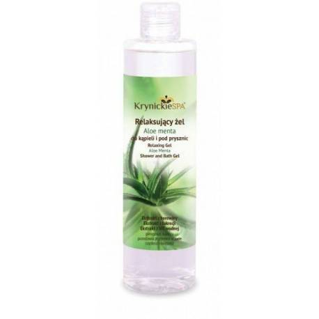 Relaksujący żel Aloe Menta - Kołobrzeskie SPA