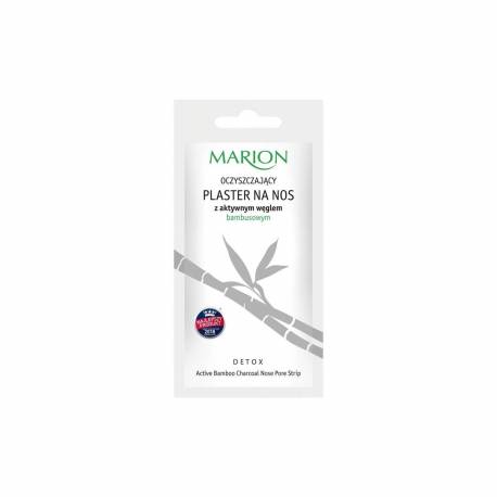 Oczyszczający plaster na noc z aktywnym węglem bambusowym Detox - MARION