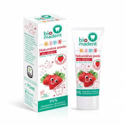 Naturalna pasta dla dzieci – TRUSKAWKA - BIO MADENT kids