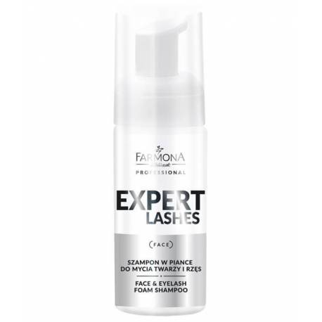 EXPERT LASHES Szampon w piance do mycia twarzy i rzęs - FARMONA PROFESSIONAL