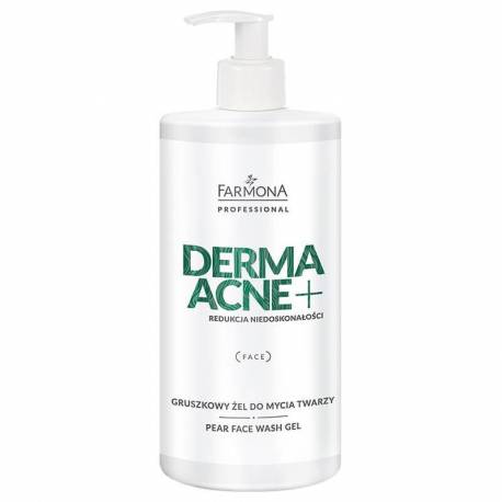 DERMA ACNE + Gruszkowy żel do mycia twarzy - FARMONA PROFESSIONAL