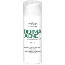 DERMA ACNE+ Matujący krem nawilżający z kwasami AHA - FARMONA PROFESSIONAL