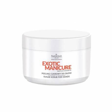 EXOTIC MANICURE Peeling cukrowy do dłoni - FARMONA PROFESSIONAL