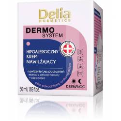 Hipoalergiczny krem nawilżający Dermo System - DELIA COSMETICS